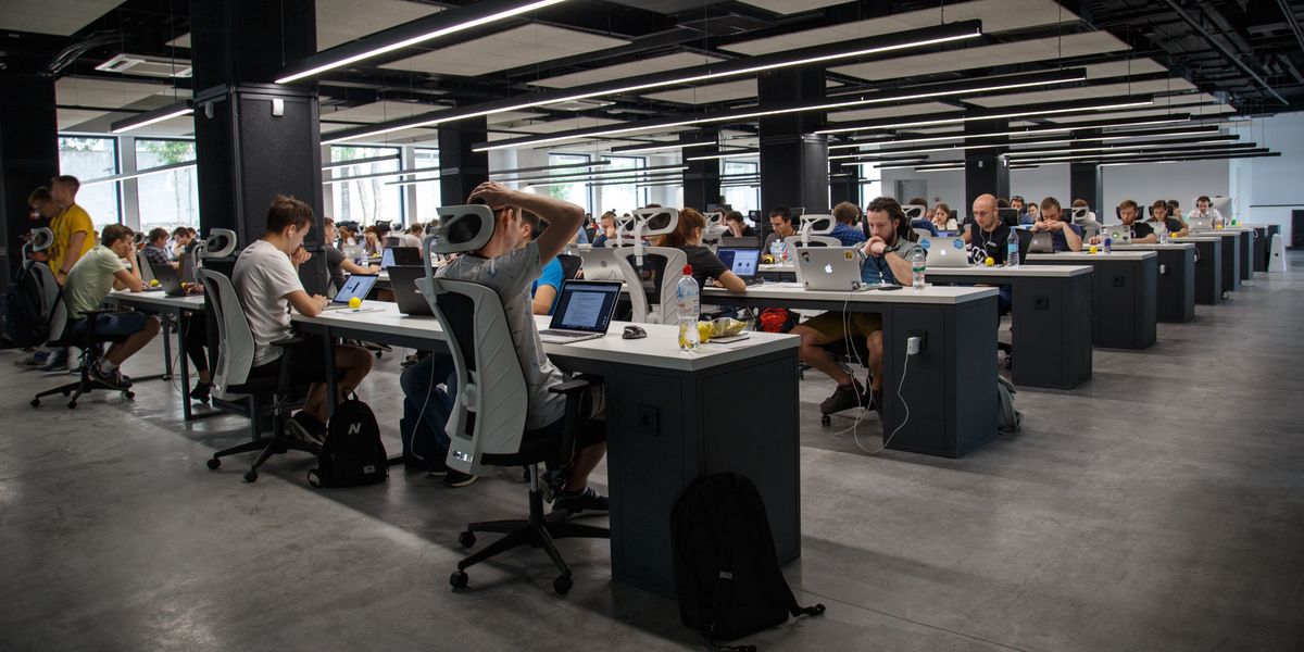 people doing office works