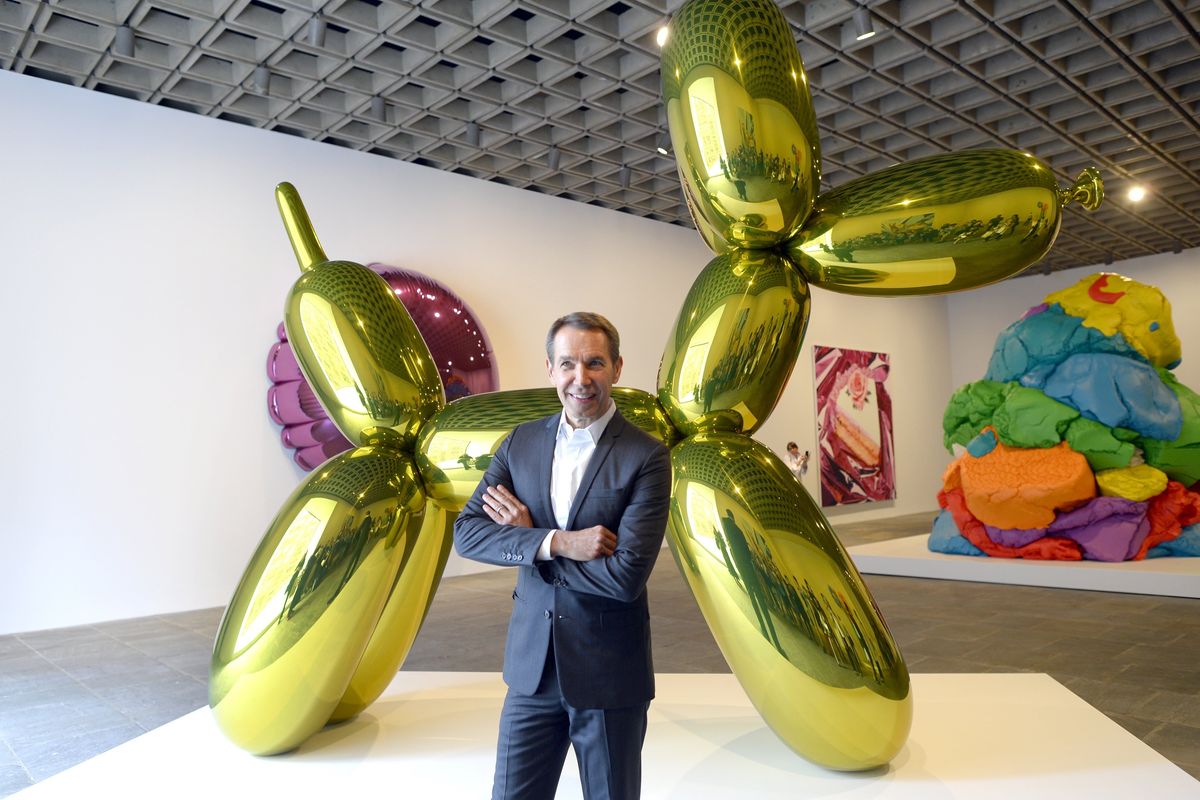 Jeff Koons explains some of his most famous works