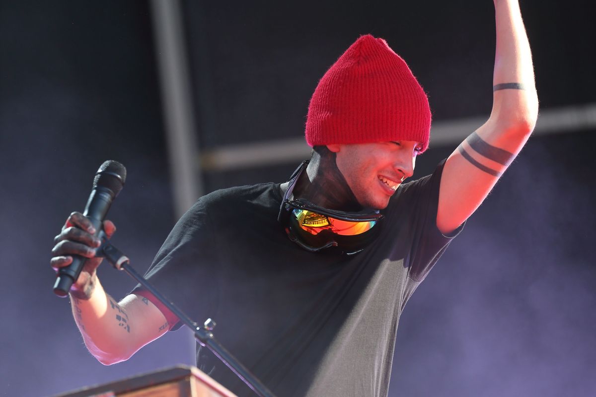 Tyler Joseph of Twenty One Pilots