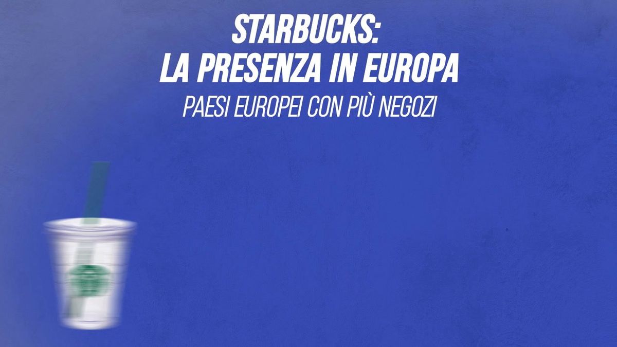 Starbucks: la presenza in Europa