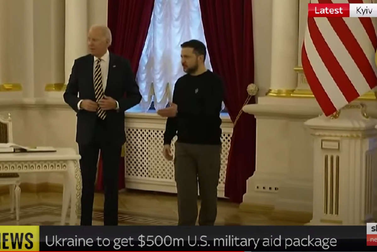 Russian Media Having Wee Tiny Conniption Over Biden Ukraine Visit, Bless Their Hearts