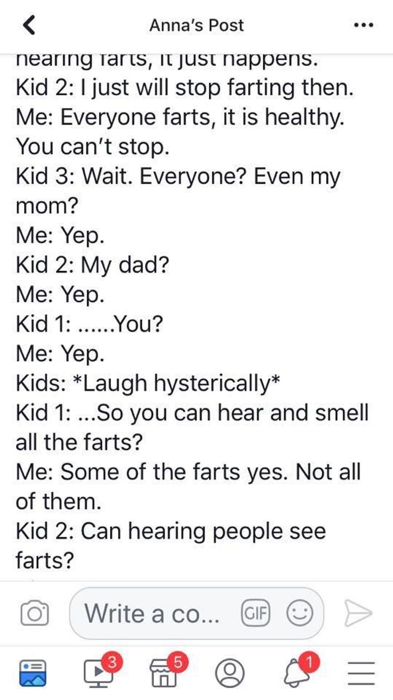 Deaf students found out people could hear farts. Hilarity ensued. - Upworthy