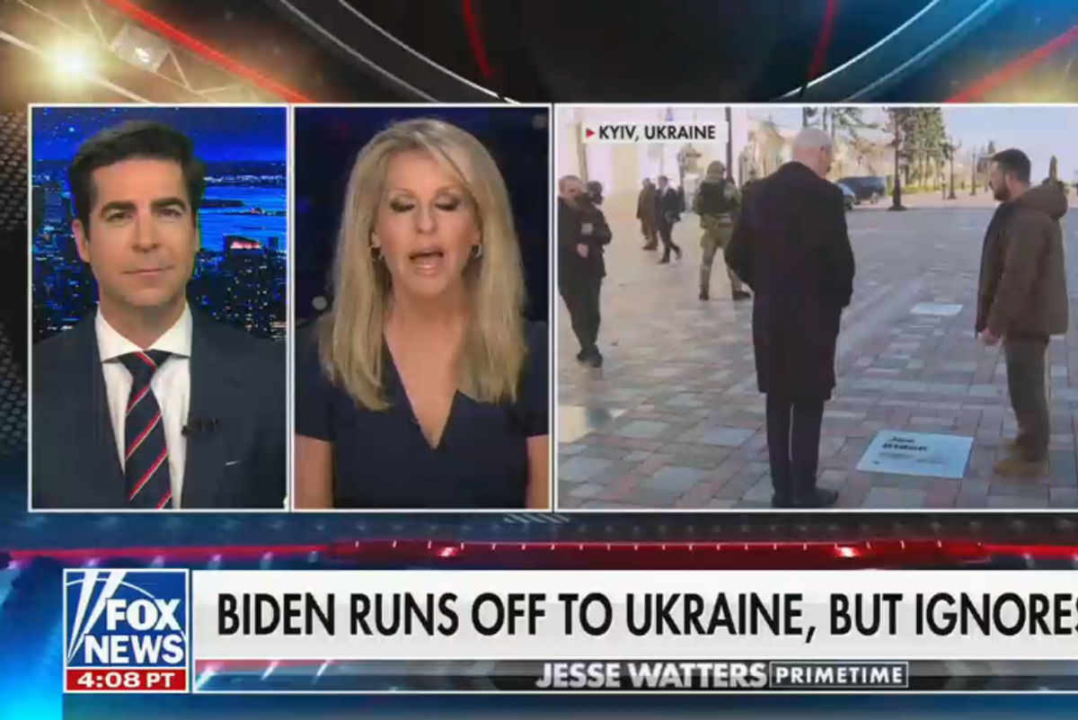 And Now Fox News Is Talking About Biden And (((Globalists))) Getting Rich Off Ukraine War. Subtle!