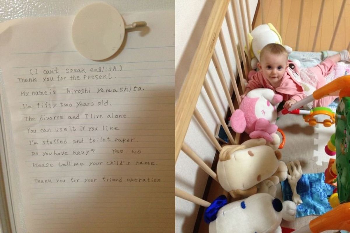 US family gets sweetest note from their neighbor in Japan - Upworthy