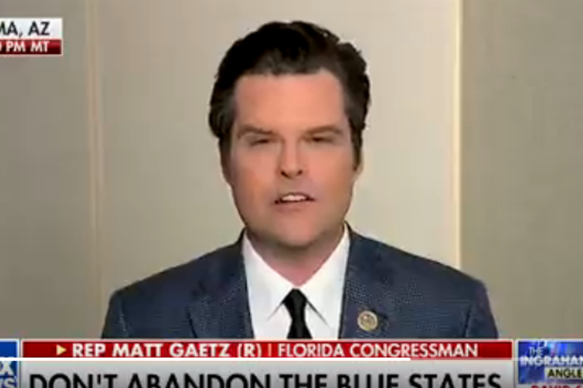 Matt Gaetz Just Wants America To Stop Being Unfaithful To Him :(