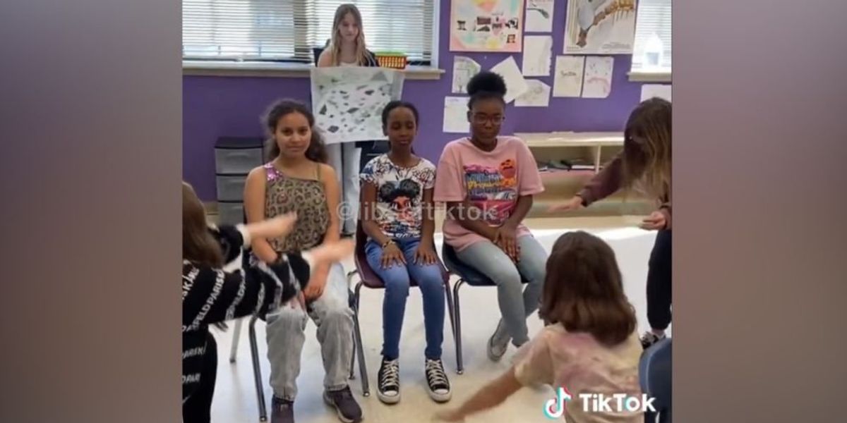 White students bow down to black classmates for teacher’s TikTok skit — educator suspended for using kids as ‘political props’