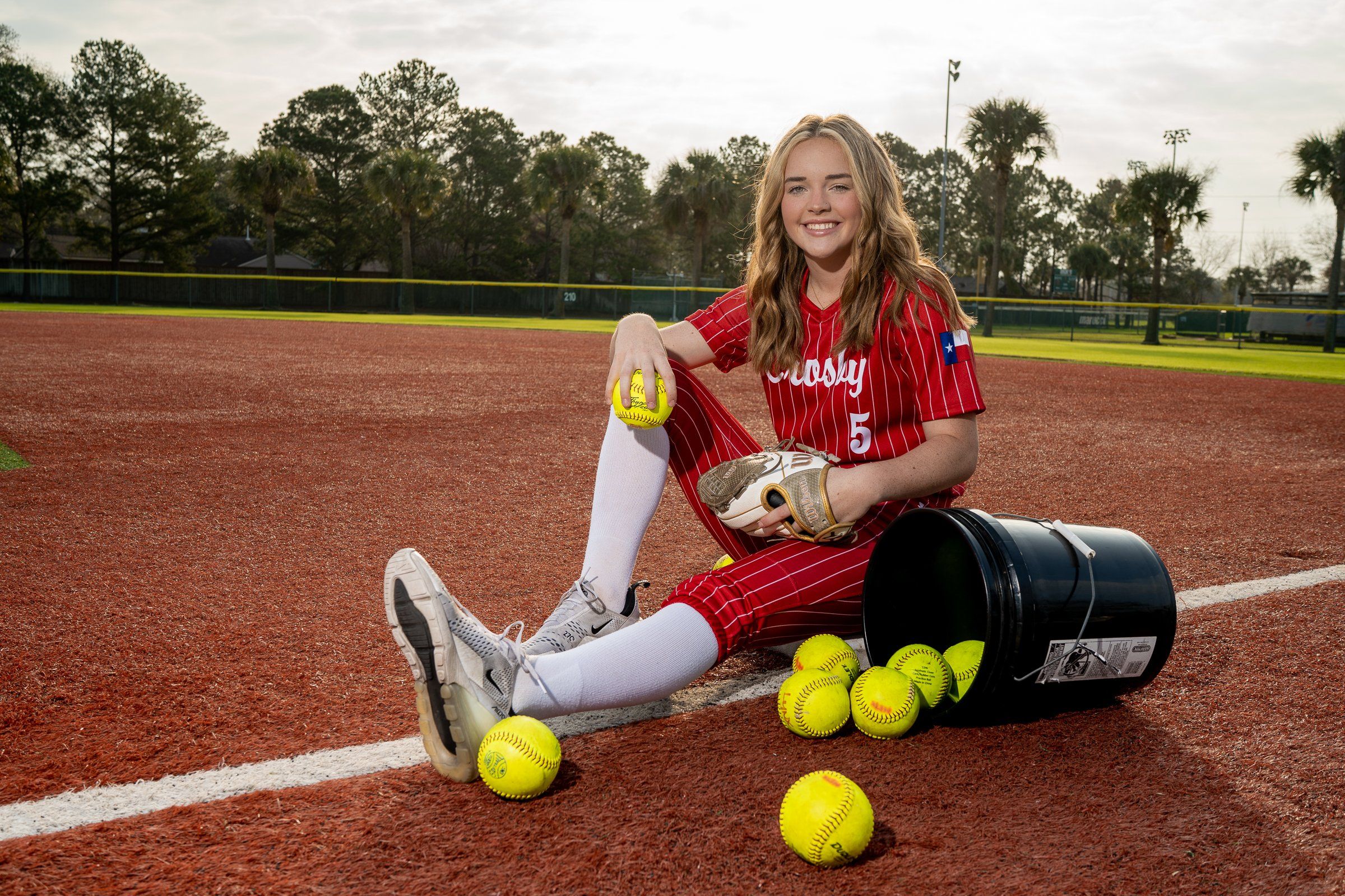 Softball Senior Pictures - Columbia Missouri Photographer