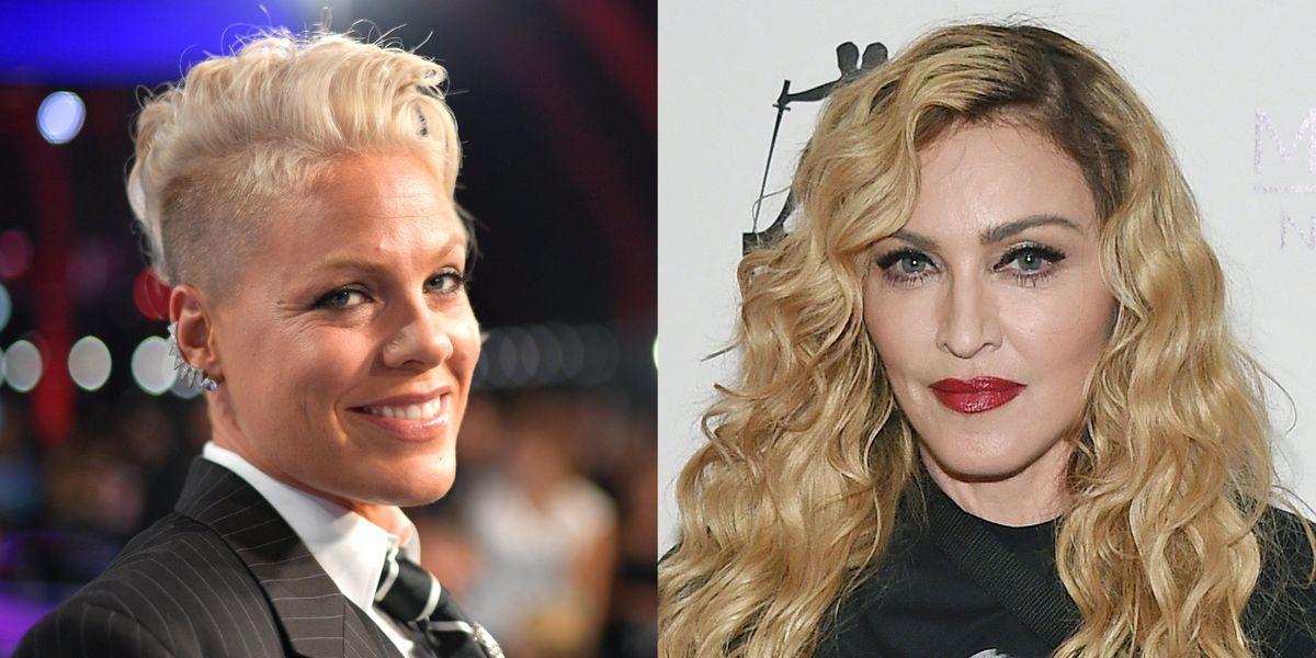Pink Says Madonna Doesn't Like Her