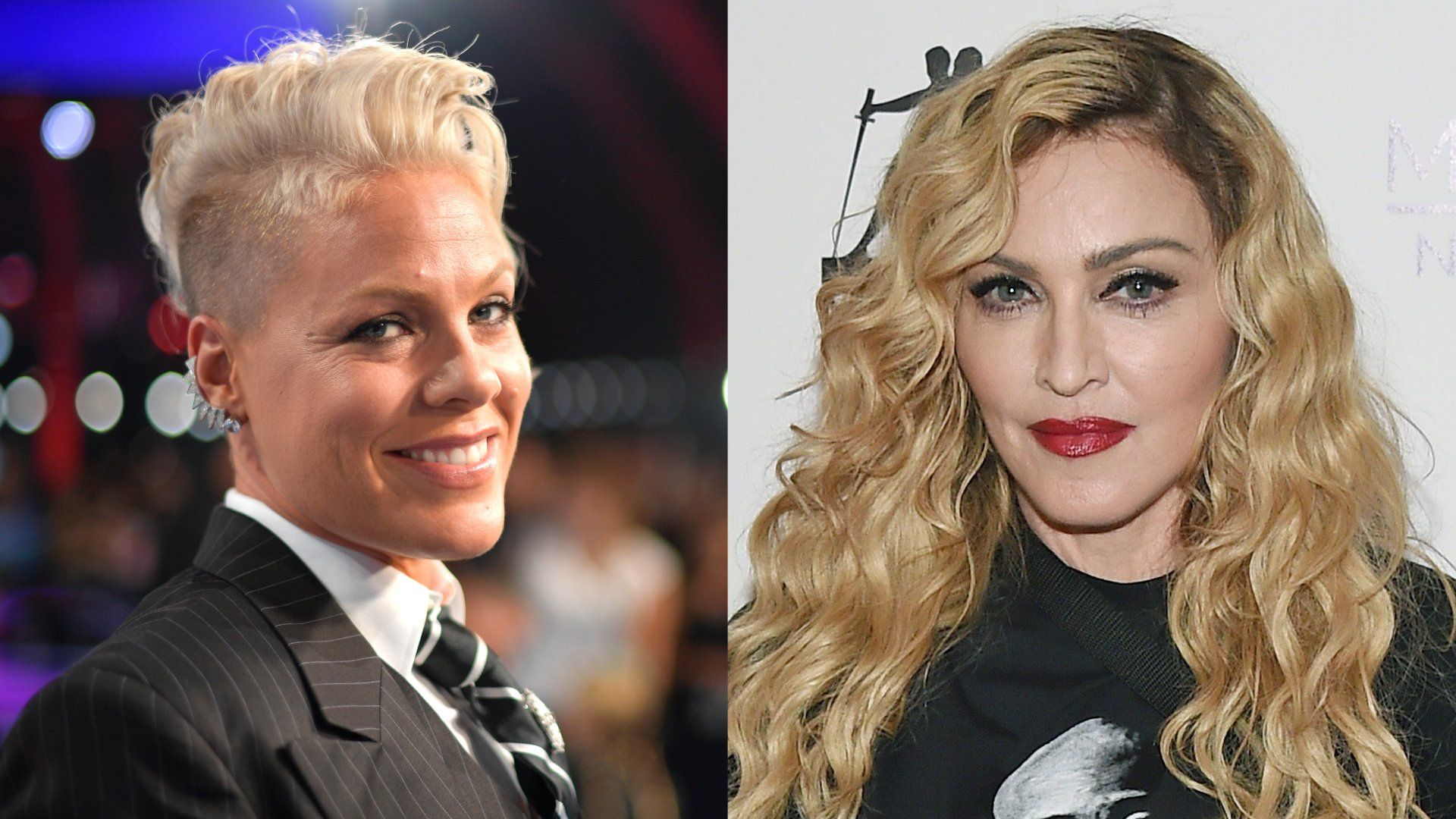 Pink Says Madonna Doesnt Like Her After Fangirl Experience image photo