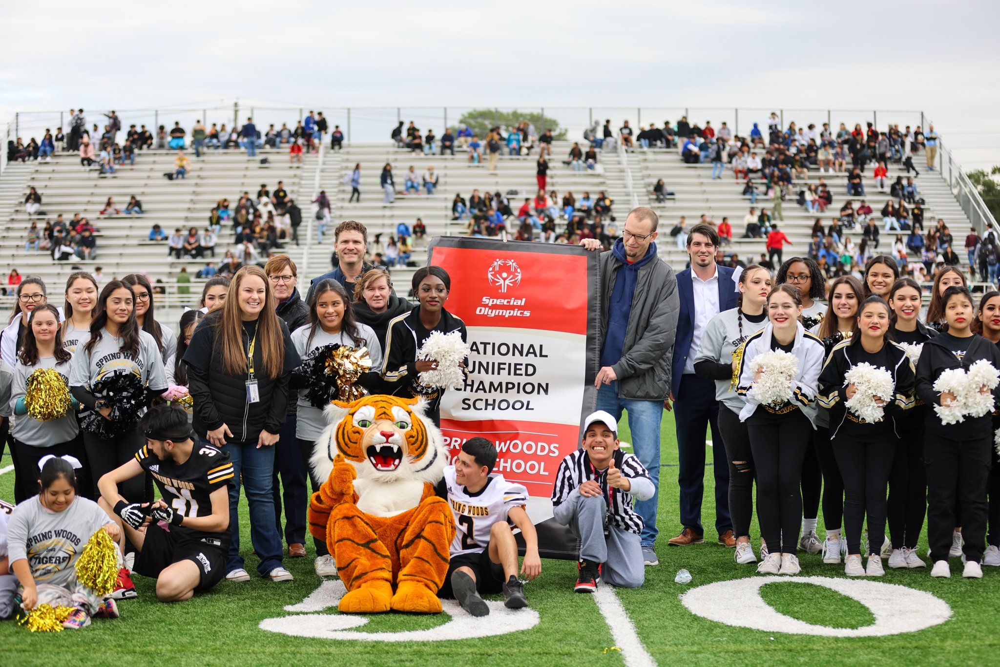 ALL MEANS ALL: Spring Woods Recognized As A National Unified Champion School