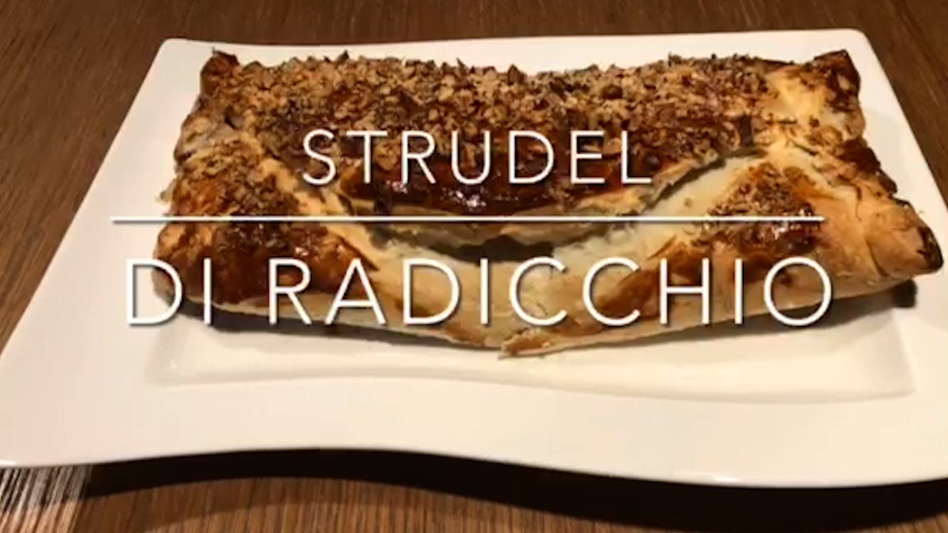 Cuciniamo insieme: strudel di radicchio