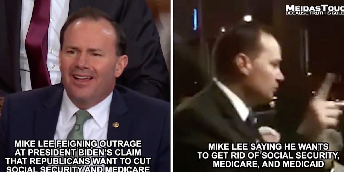 Mike Lee Wants To 'Phase Out Social Security' In Resurfaced Video - Comic  Sands
