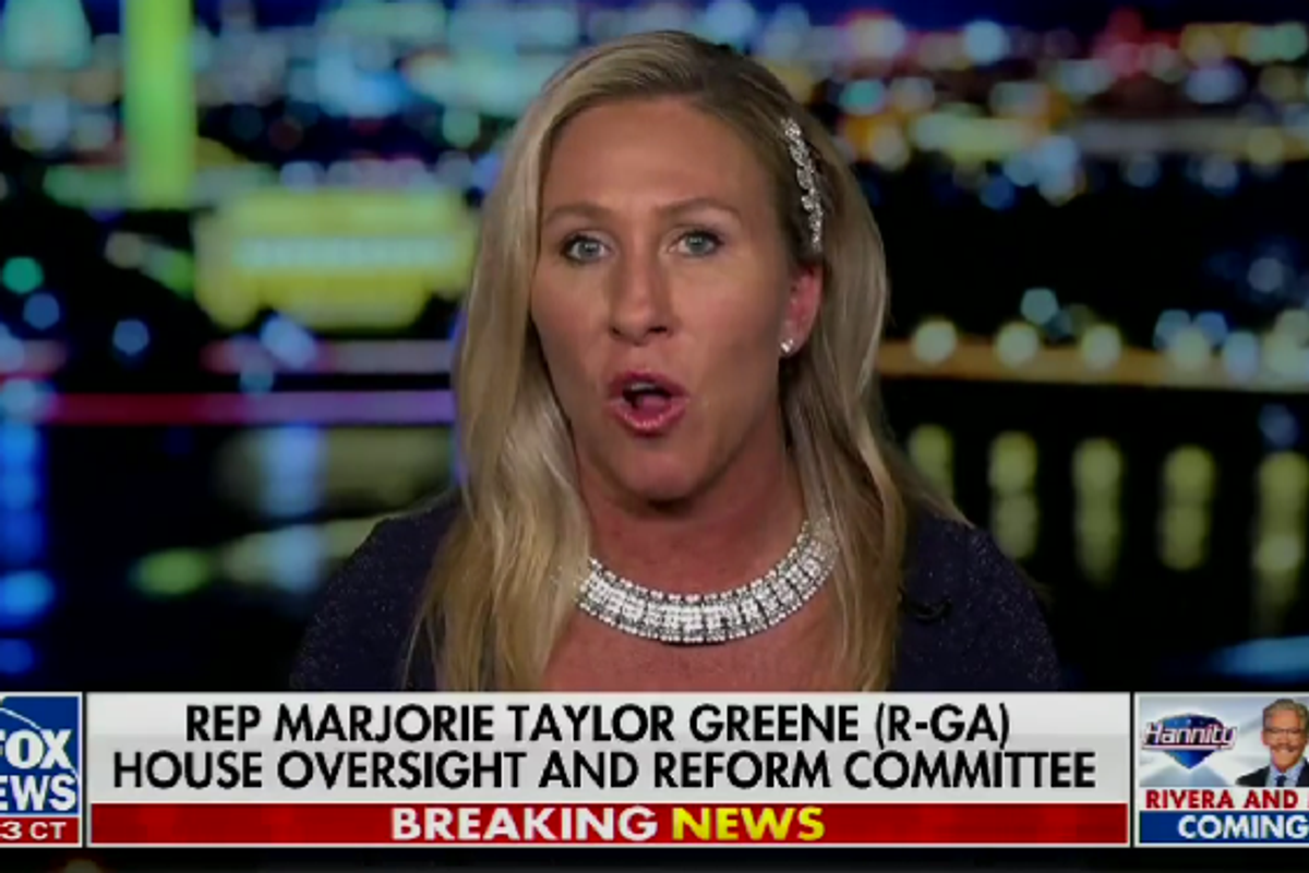 Marjorie Taylor Greene Smearing Former Twitter Exec As Pedophile On 'Hannity' Now, Fox News Cool With That?