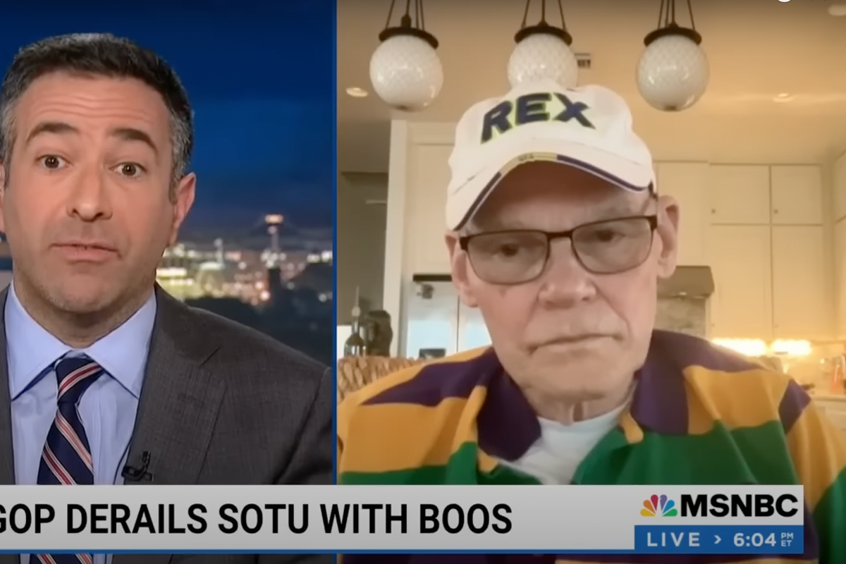 'Marjorie Taylor Greene Is White Trash' Is Bad And James Carville Should Feel Bad