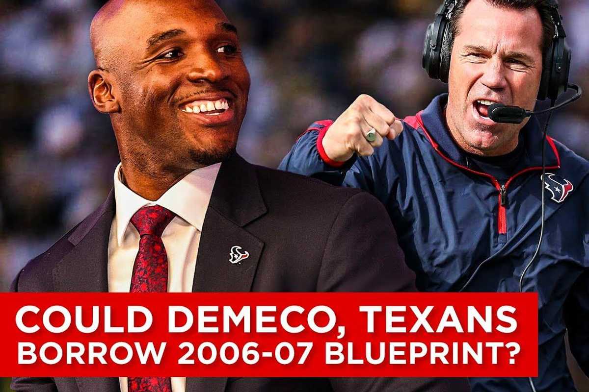 How Houston Texans draft strategy may borrow page from DeMeco's glory days