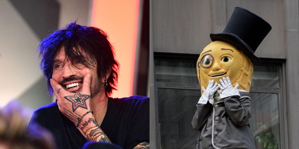 Tommy Lee Tweets NSFW Photo Of His Testicles To Mr. Peanut - Comic Sands