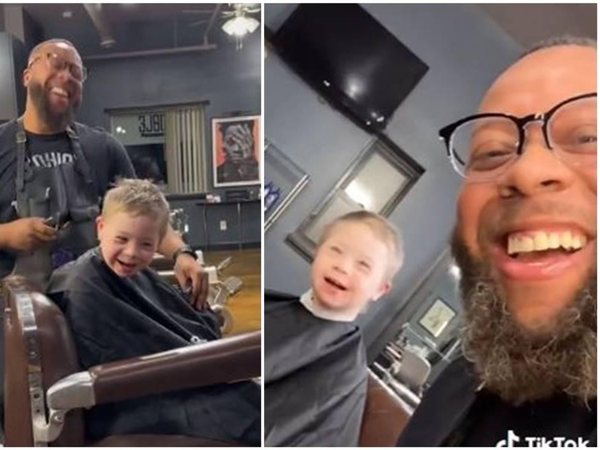 Barber gives free haircuts to kids with sensory issues - Upworthy, image size:2000x1500