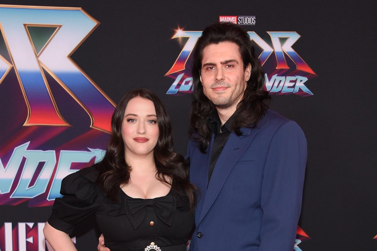 Kat Dennings and Andrew W.K. Hollywood, CA 2022 
