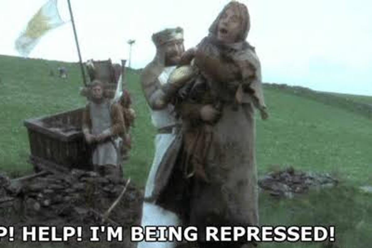 Monty Python Help I'm being repressed! still