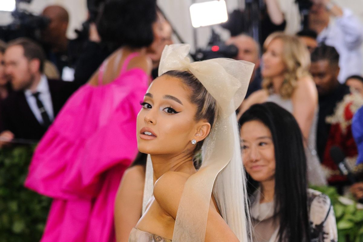Yes, Ariana Grande Wore a Ponytail to Her Wedding