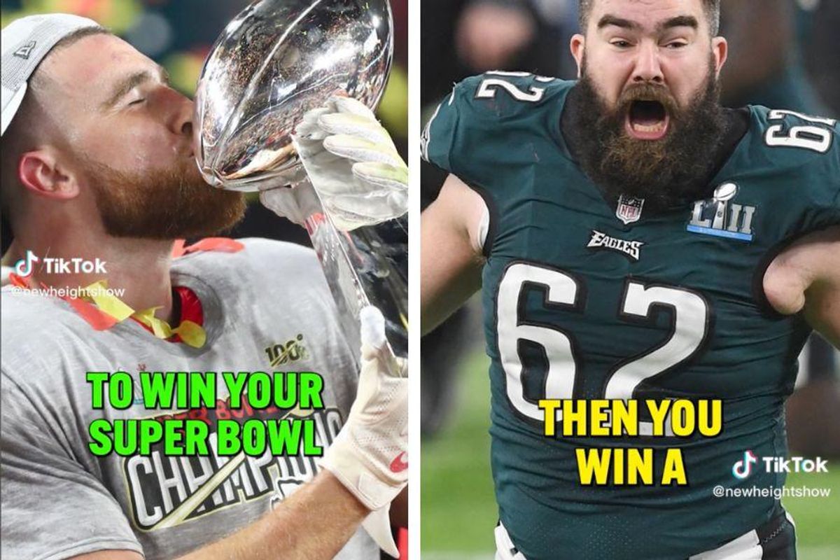 Kelce brothers; Super Bowl; Travis Kelce; Jason Kelce