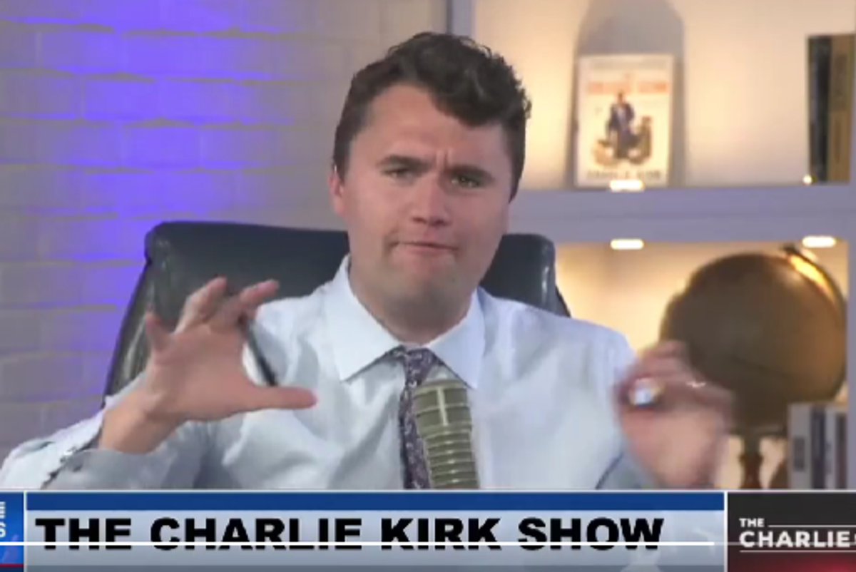 Charlie Kirk Pretty Sure Balloons Just Biden UFO False Flags To Scare Him Into Obeying