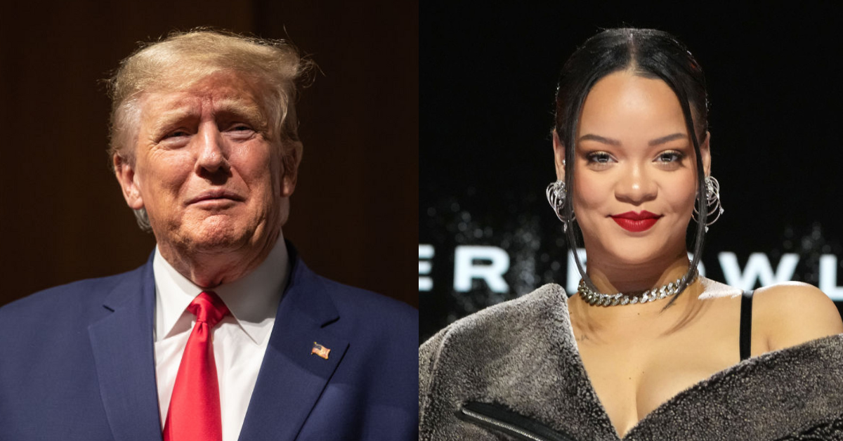 Donald Trump; Rihanna