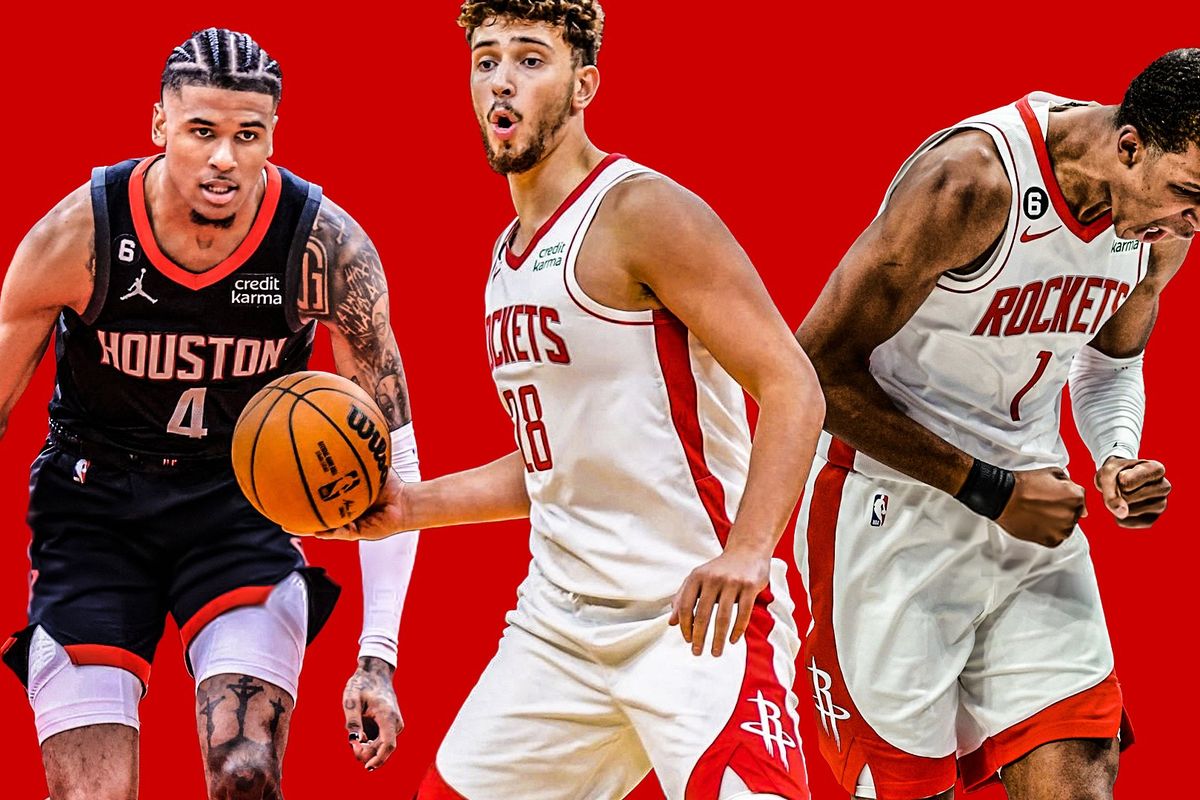 Rockets Jalen Green, Alperen Sengun, Jabari Smith