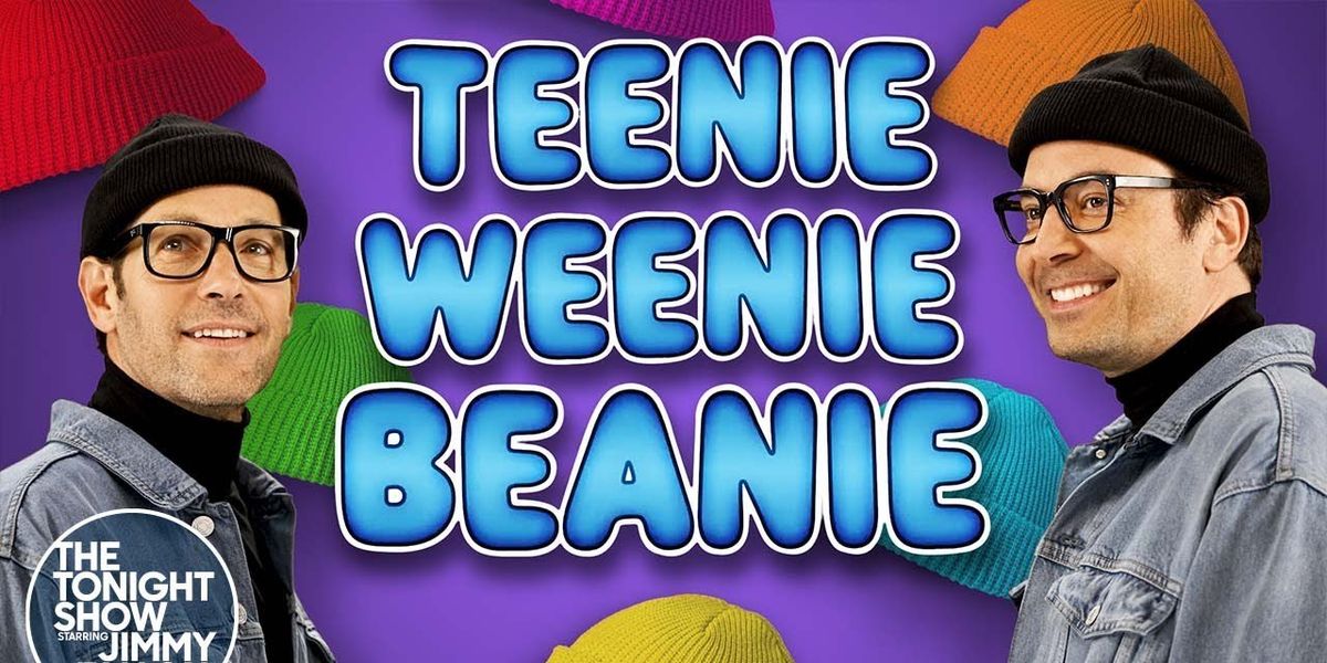 Paul Rudd and Jimmy Fallon sing "Teenie Weenie Beanie" Upworthy