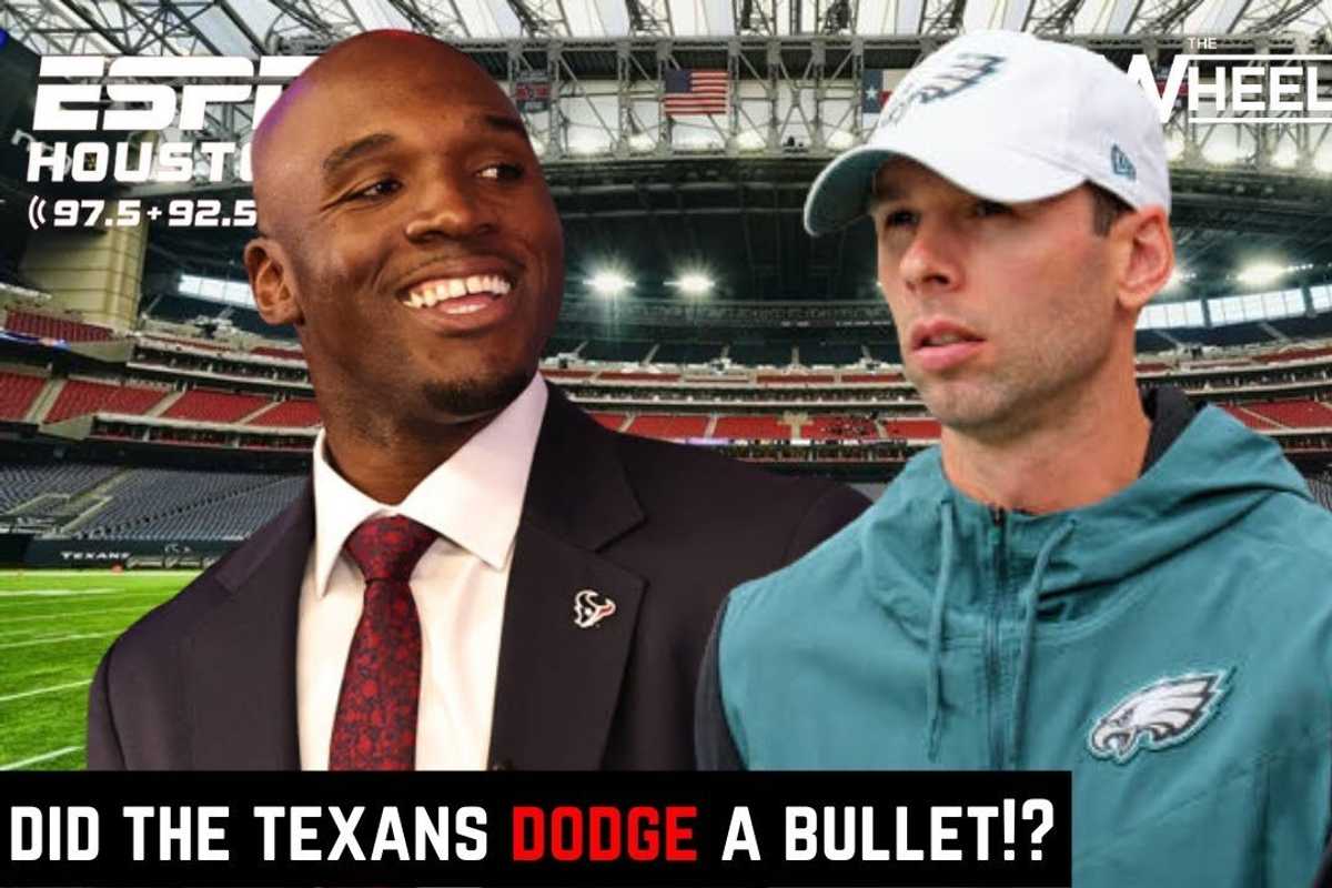 How the Texans may have 'dodged a bullet' by not hiring Eagles coach