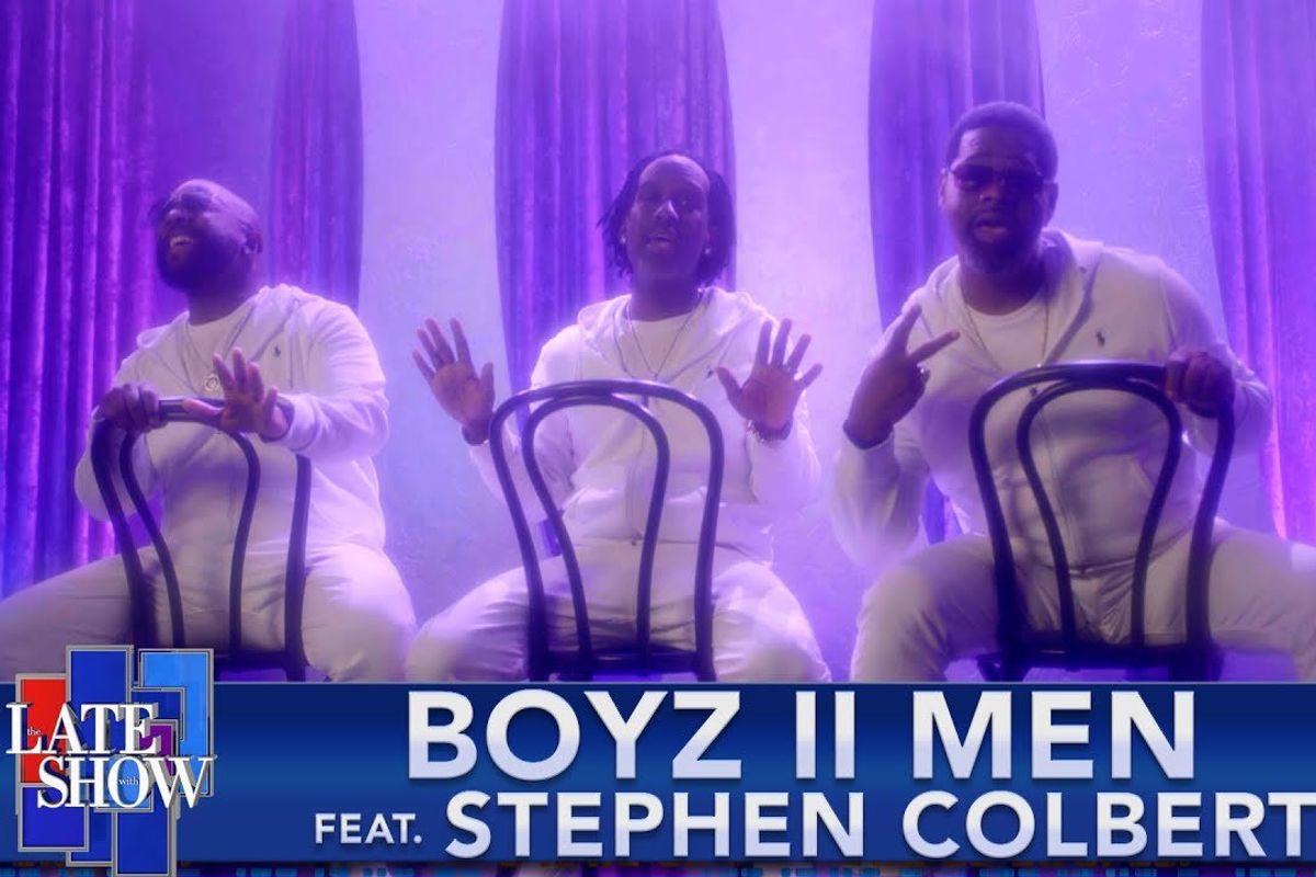 Boyz II Men parody 'I'll Make Love to You