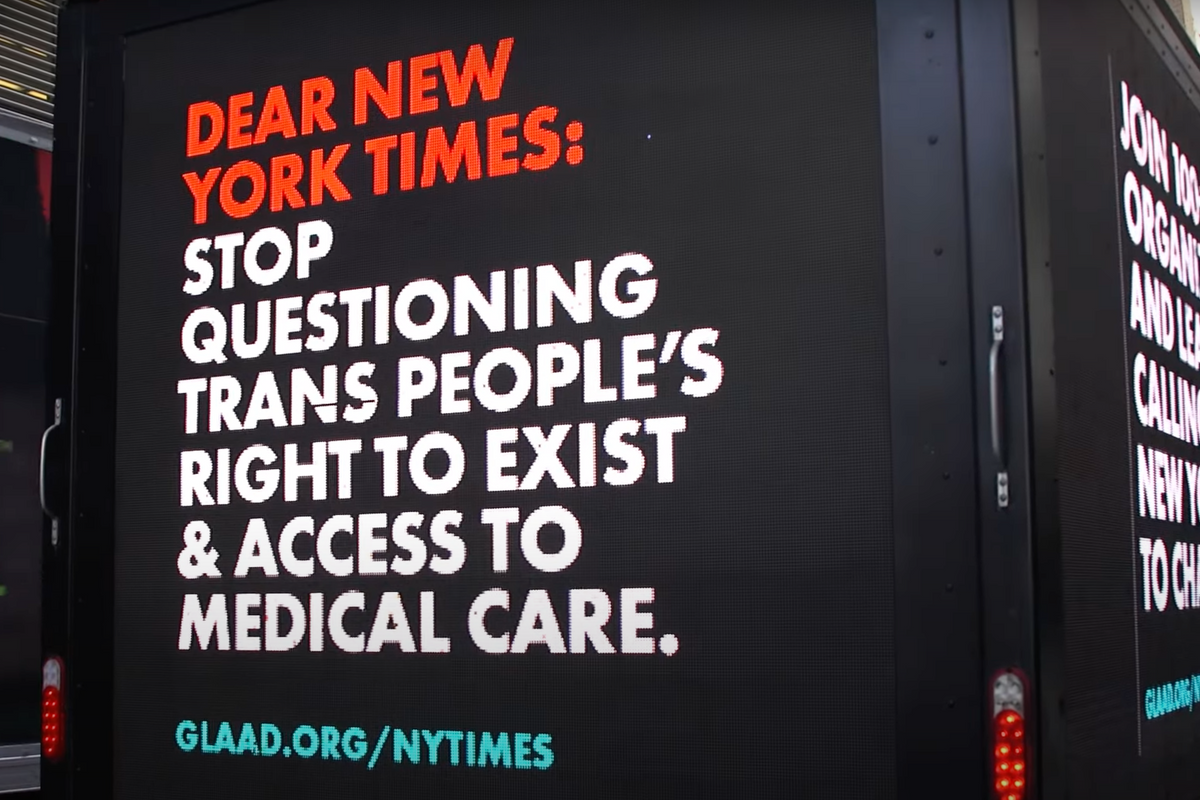 New York Times Contributors Politely Request Paper Unf**k Its Coverage Of Trans People