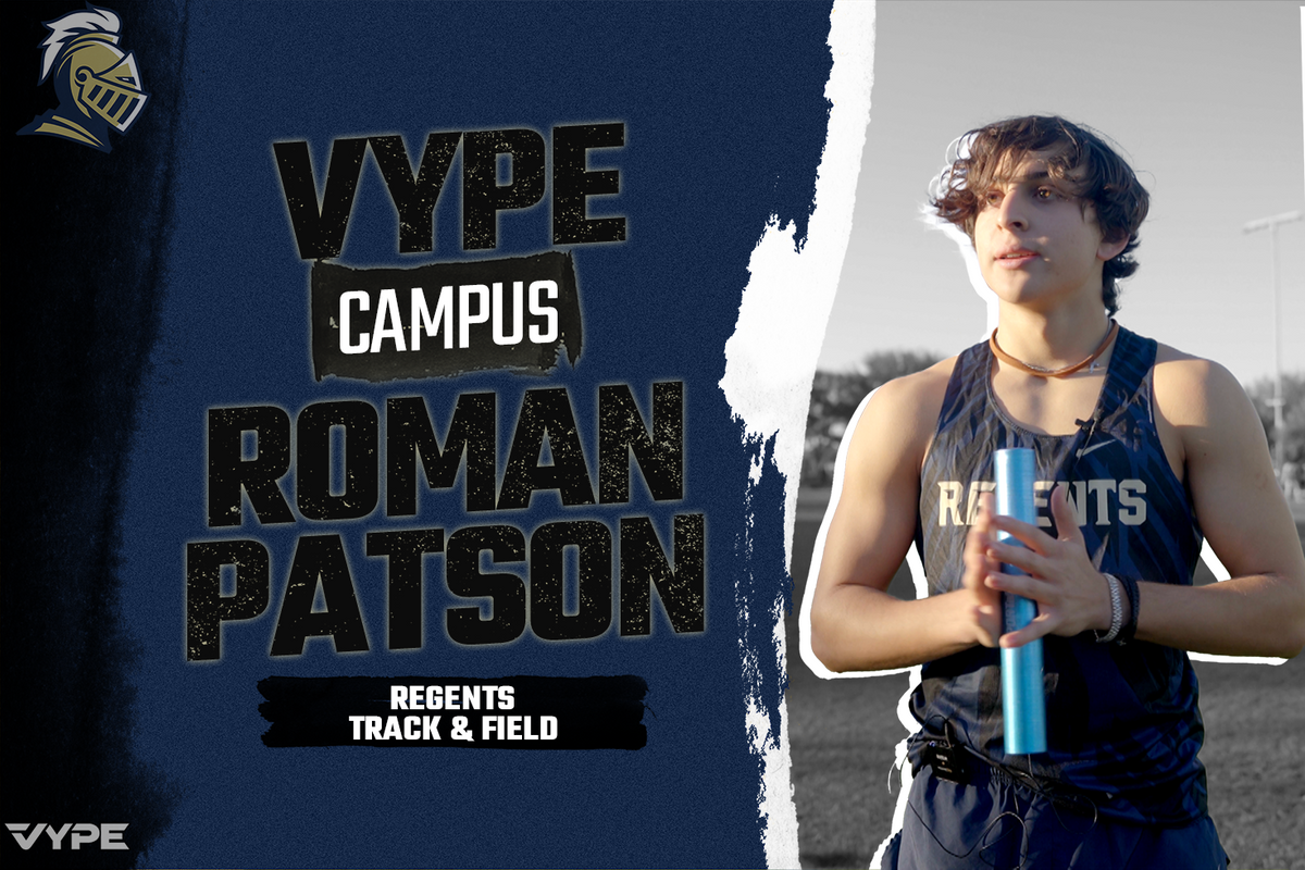 VYPE Campus Corner: Roman Patson Regents Track and Field