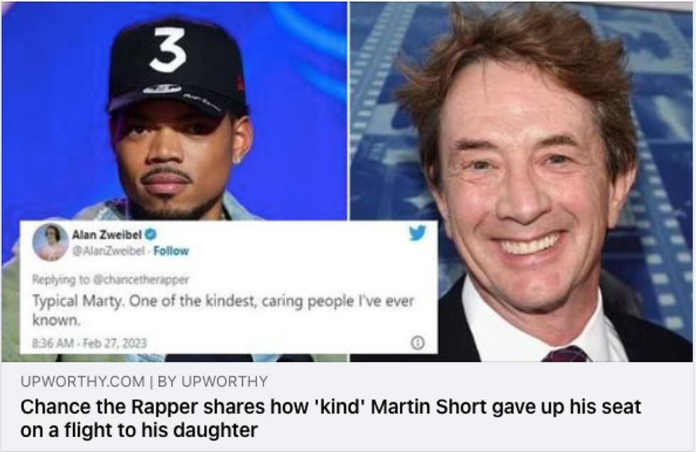 Chance the Rapper, Martin Short