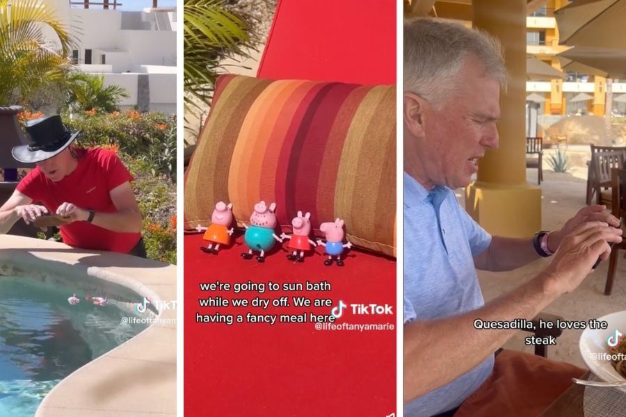 Grandpa films adventure of Peppa Pig toys while on vacation Upworthy