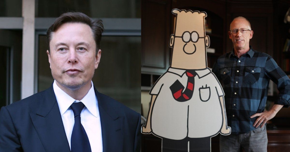 Elon Musk Calls Media 'Racist' After 'Dilbert' Creator's Racist Rant Gets Him Dropped From Newspapers