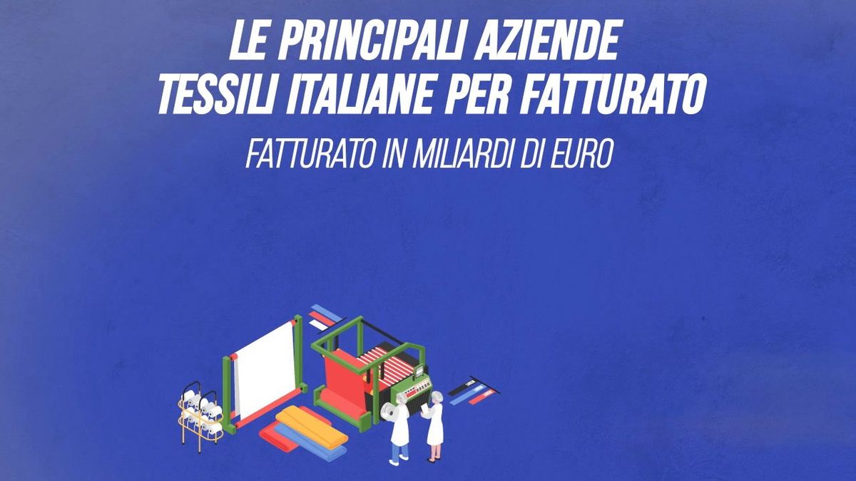 Le prime dieci aziende tessili italiane