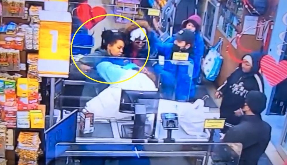 ‘I’m going to f***ing kill you’: Surveillance catches women brutally beating grocery store clerk in brazen attack