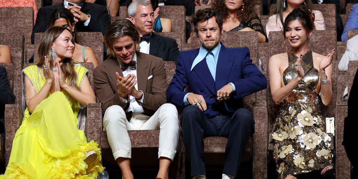Chris Pine Says Harry Styles Did Not Spit on Him
