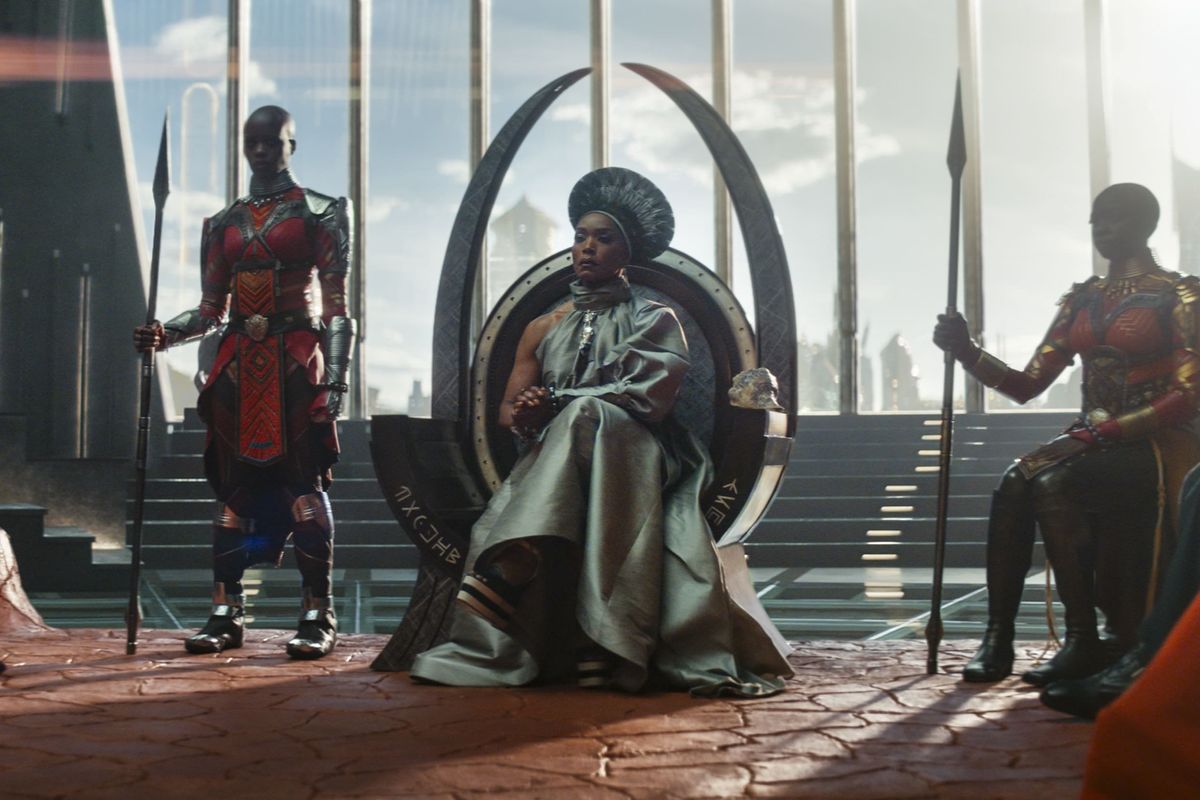 Screen grab from black panther