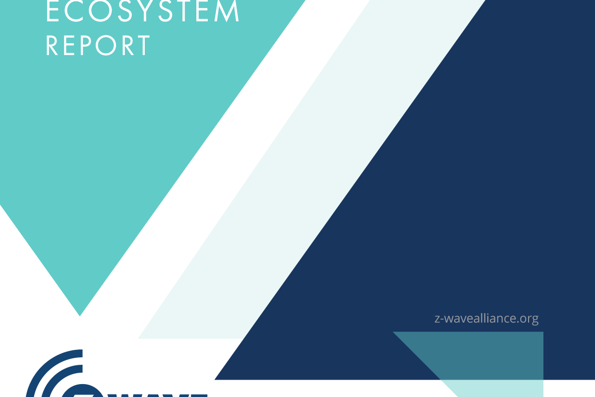 a screeshot of Z-Wave Alliance Ecosystem Report cover