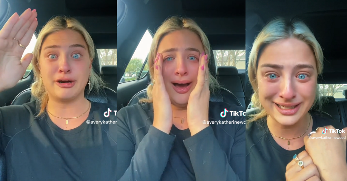 The "ugliest crier in the world" being pulled over on TikTok