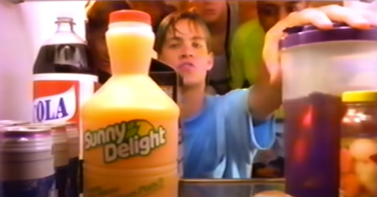 Screenshot from SunnyD Commercial