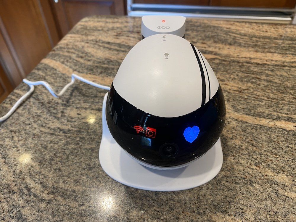 EBO Air Home Security Pet Camera Companion Robot Review - Gearbrain