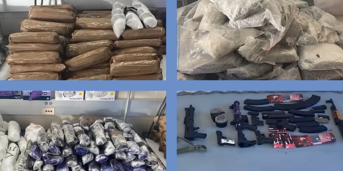 NextImg:Cleaning crew finds drugs, guns worth $5.4 million in short-term rental; police seek public's tips