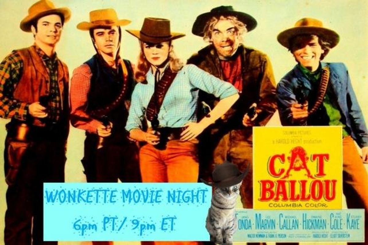 Wonkette Movie Night: Cat Ballou