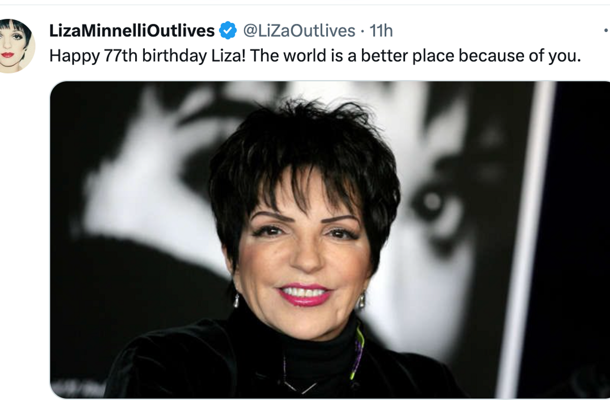 Spring Forward To Liza Minnelli's Birthday!