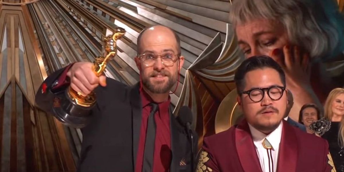NextImg:Hollywood director defends child drag shows during rambling Oscars victory speech