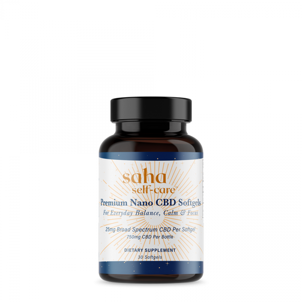 Saha Self-Care CBD Soft Gels