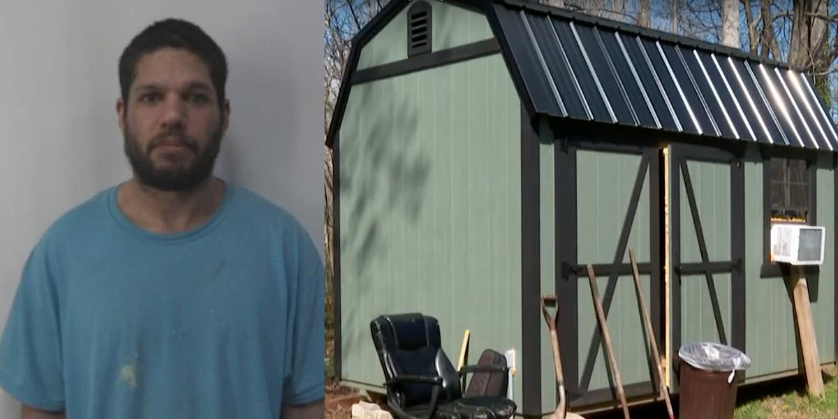 NextImg:Missing child found locked in North Carolina shed; alleged abductor, rapist smiles as judge reads charges